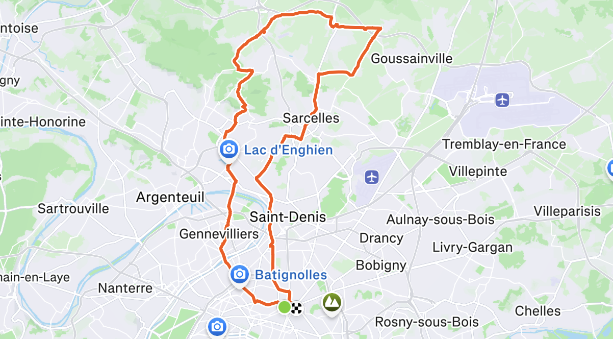 Carte GPS Winter Warriors #16